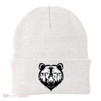 Boy Mom Bear Mothers Day Cool Gifts Beanie thumb 0