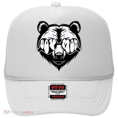 Boy Mom Bear Mothers Day Cool Gifts Hat