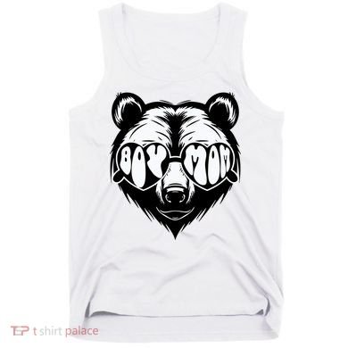 Boy Mom Bear Mothers Day Cool Gifts Tank Top