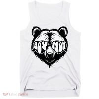 Boy Mom Bear Mothers Day Cool Gifts Tank Top thumb 0