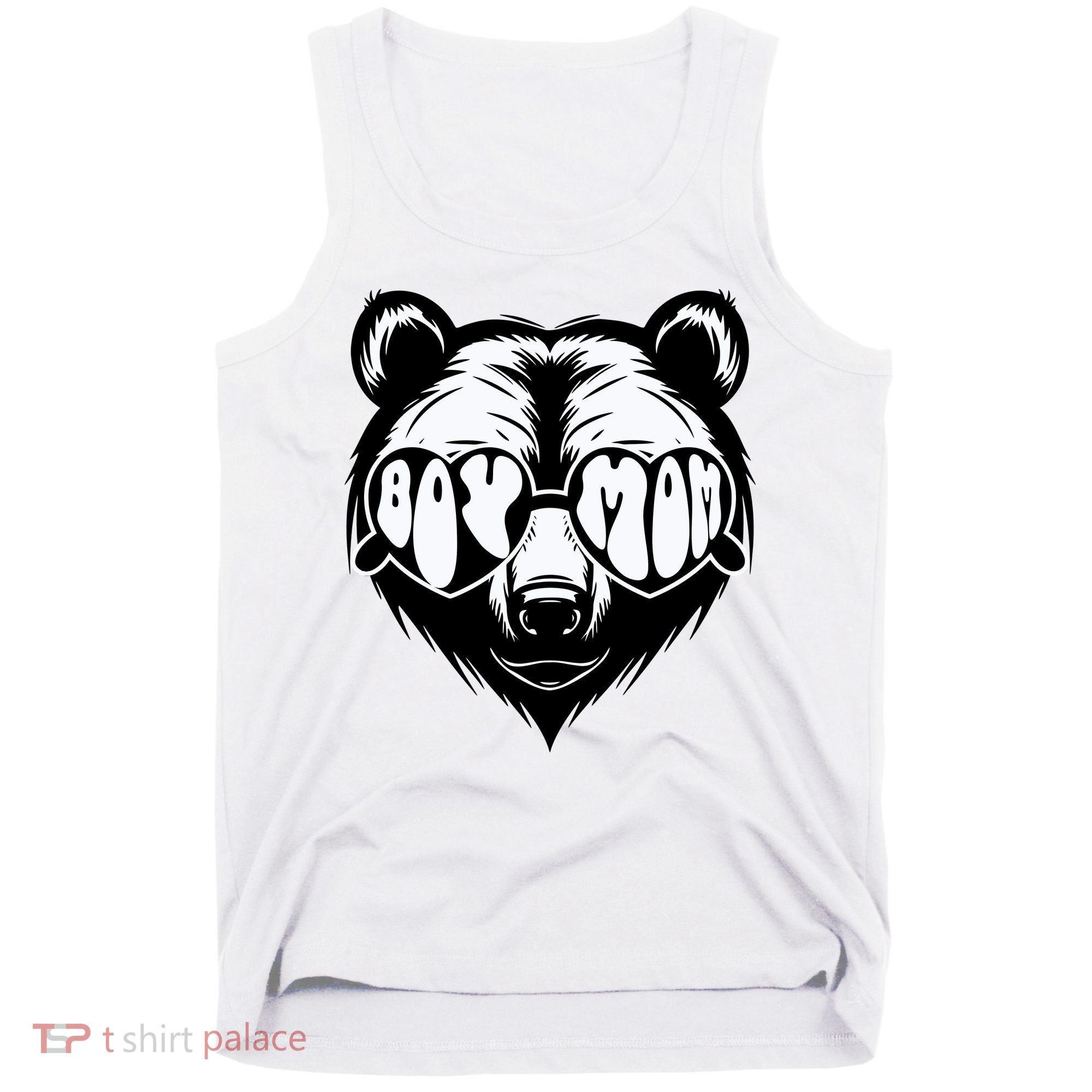 Boy Mom Bear Mothers Day Cool Gifts Tank Top
