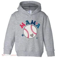 Baseball Mama Toddler Hoodie thumb 0