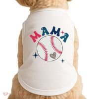 Baseball Mama Doggie Tank thumb 0
