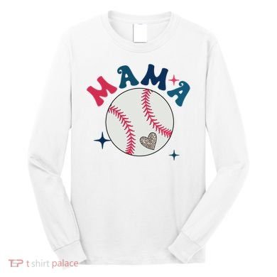 Baseball Mama Long Sleeve Shirt