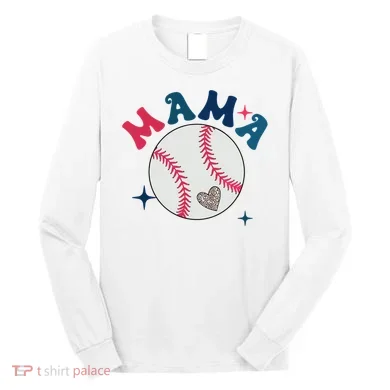 Baseball Mama Long Sleeve Shirt