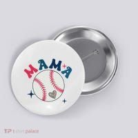 Baseball Mama Button thumb 0