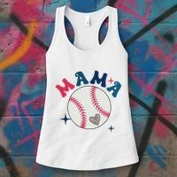 Baseball Mama Women's Tank Top thumb 3