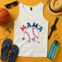 Baseball Mama Tank Top thumb 4