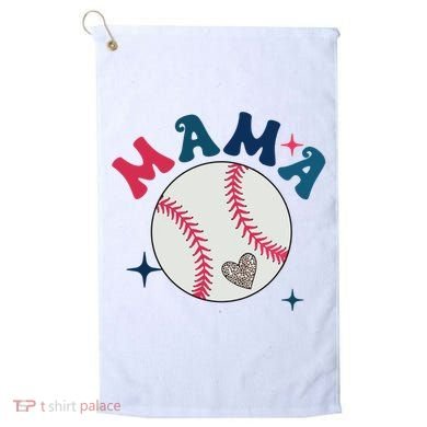 Baseball Mama Golf Towel