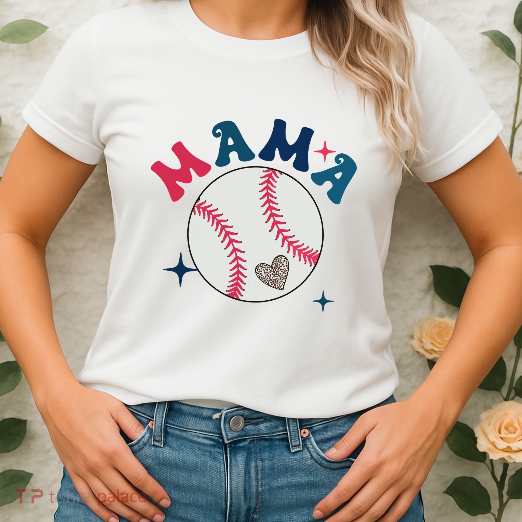 Baseball Mama Women's T-Shirt