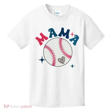Baseball Mama Kids T-Shirt