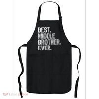 Best Middle Brother Ever Funny Apron thumb 0