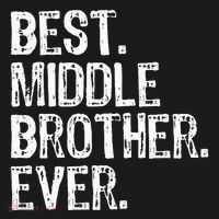 Best Middle Brother Ever Funny Apron thumb 3