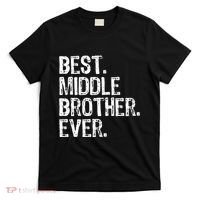Best Middle Brother Ever Funny T-Shirt thumb 0