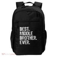 Best Middle Brother Ever Funny Backpack thumb 0