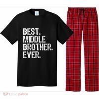 Best Middle Brother Ever Funny Pajama Set thumb 0