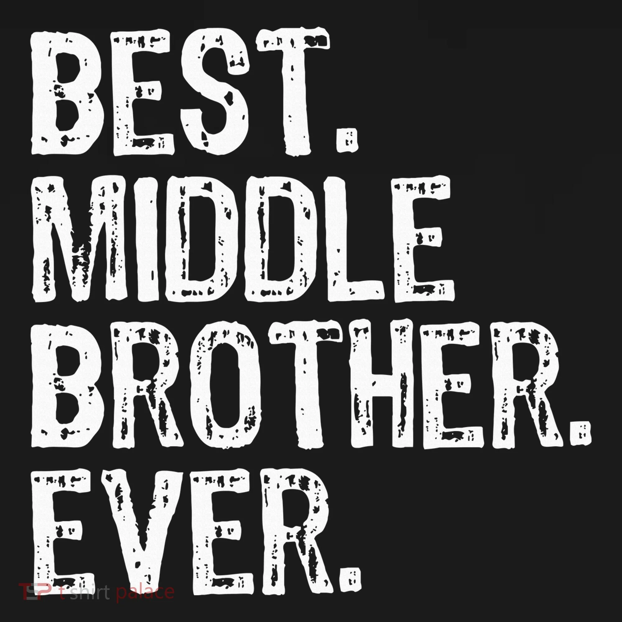 Best Middle Brother Ever Funny Ornament