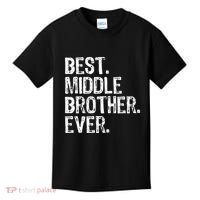 Best Middle Brother Ever Funny Kids T-Shirt thumb 0