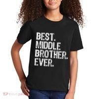Best Middle Brother Ever Funny Kids T-Shirt thumb 2