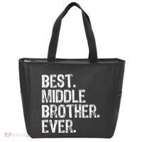Best Middle Brother Ever Funny Tote Bag thumb 0