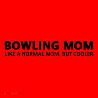 Bowling Mother Bowling Mom Great Gift Santa Hat thumb 1