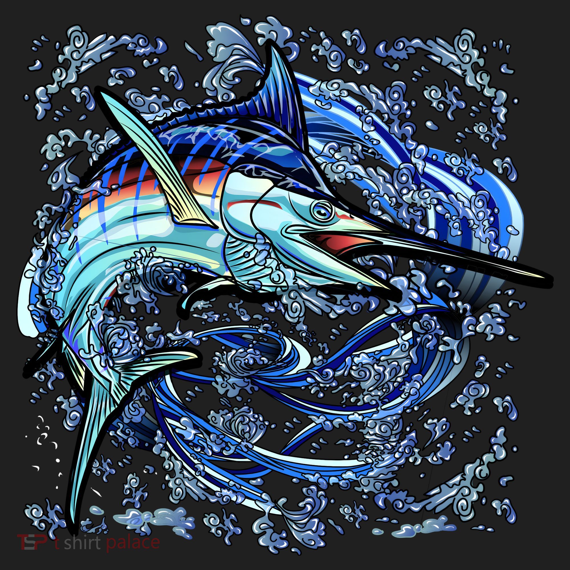 Blue Marlin Women's Sweatshirt