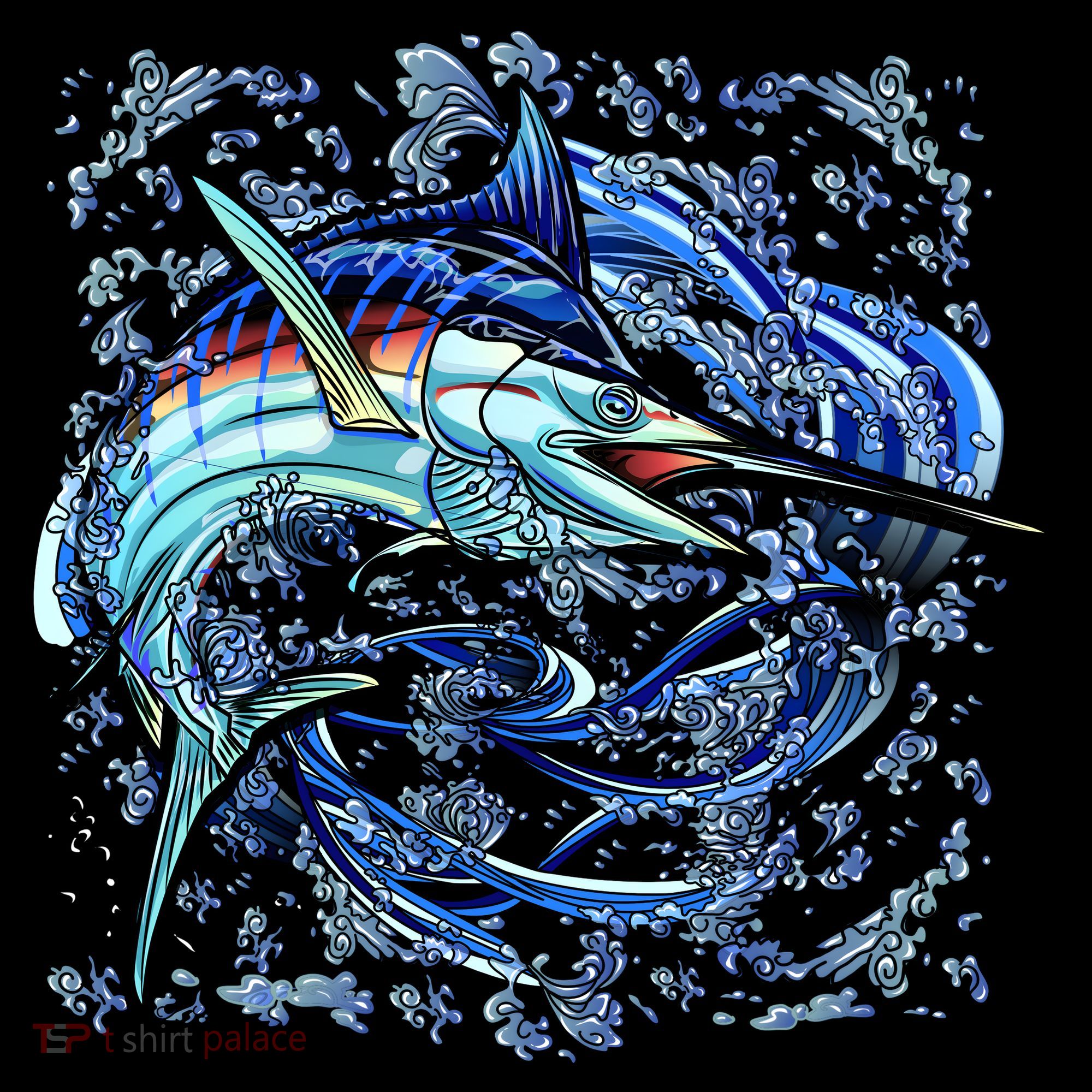 Blue Marlin Backpack