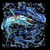 Blue Marlin Coaster thumb 2