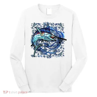 Blue Marlin Long Sleeve Shirt