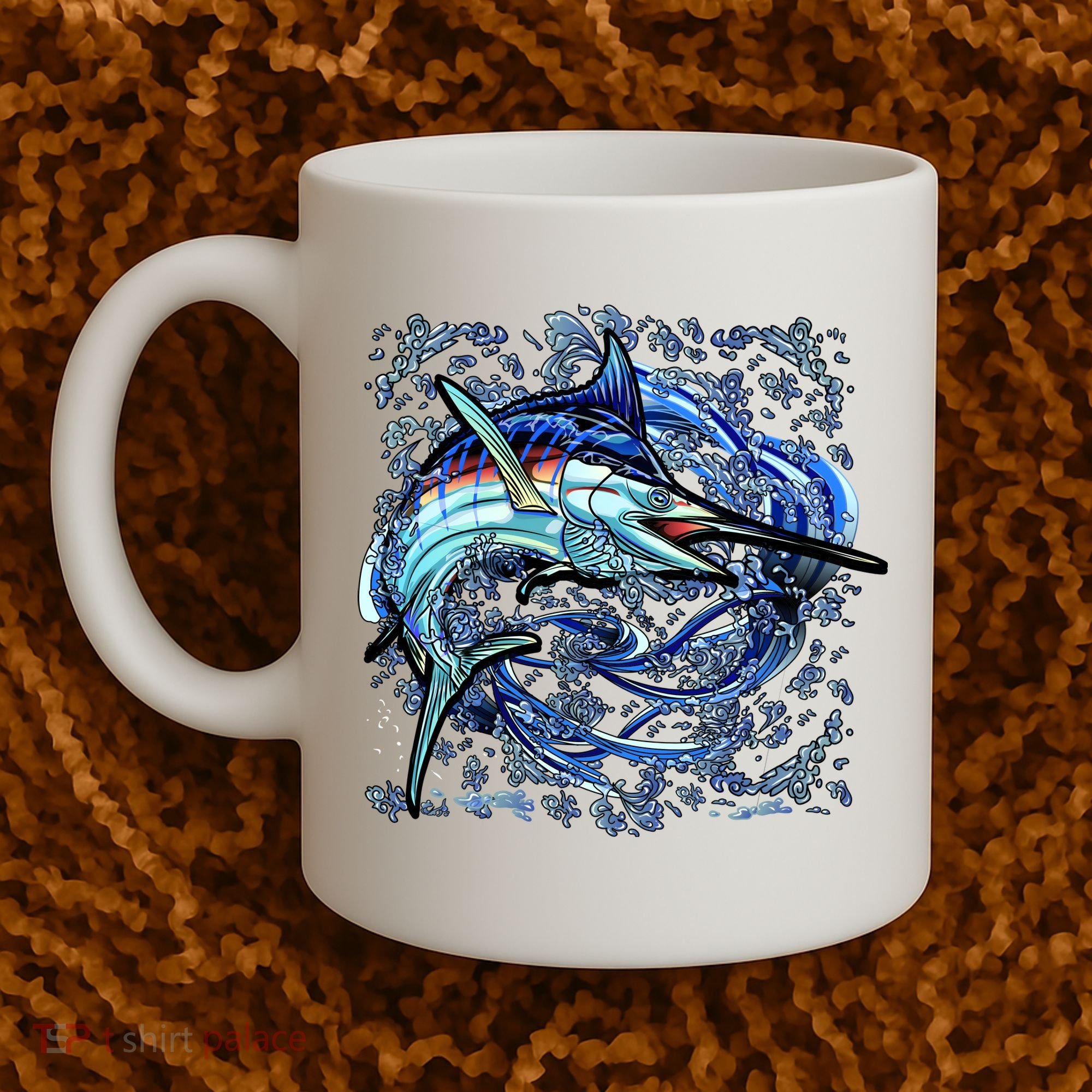 Blue Marlin Coffee Mug