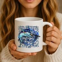 Blue Marlin Coffee Mug thumb 3