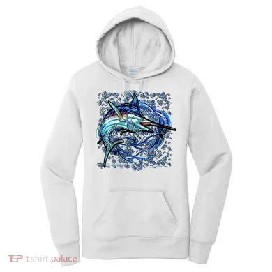Blue Marlin Women's Hoodie