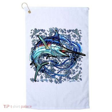 Blue Marlin Golf Towel