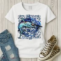 Blue Marlin Women's T-Shirt thumb 3