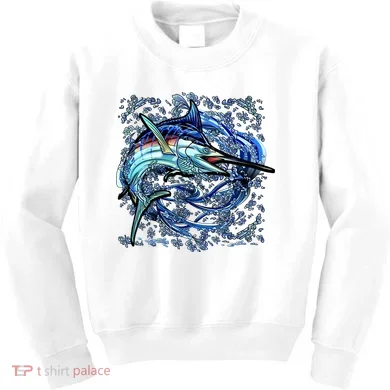 Blue Marlin Kids Sweatshirt