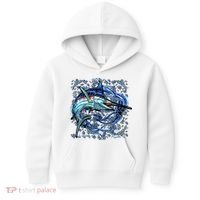 Blue Marlin Kids Hoodie thumb 0