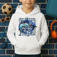 Blue Marlin Kids Hoodie thumb 2