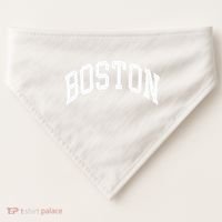 Boston Massachusetts USA-Made Doggie Bandana thumb 0