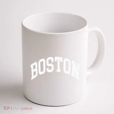 Boston Massachusetts Coffee Mug back