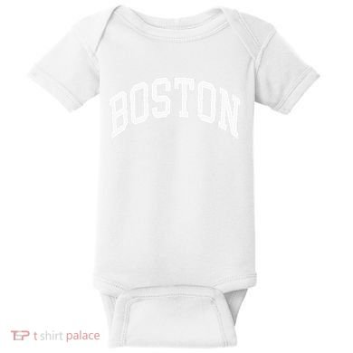 Boston Massachusetts Baby Bodysuit