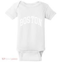 Boston Massachusetts Baby Bodysuit thumb 0