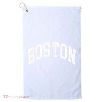 Boston Massachusetts Golf Towel thumb 0