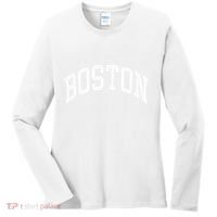 Boston Massachusetts Women's Long Sleeve Shirt thumb 0