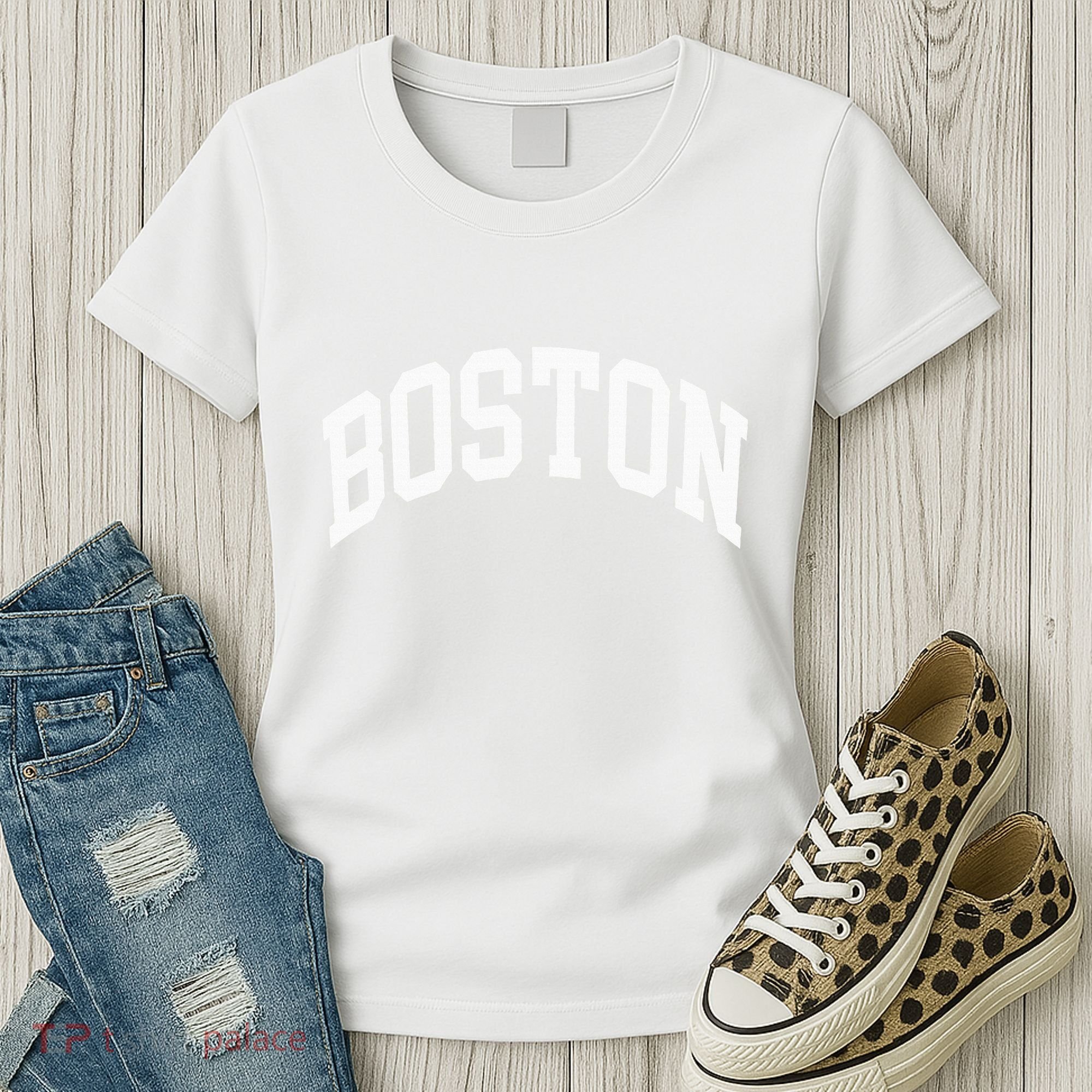 Boston Massachusetts Women's T-Shirt