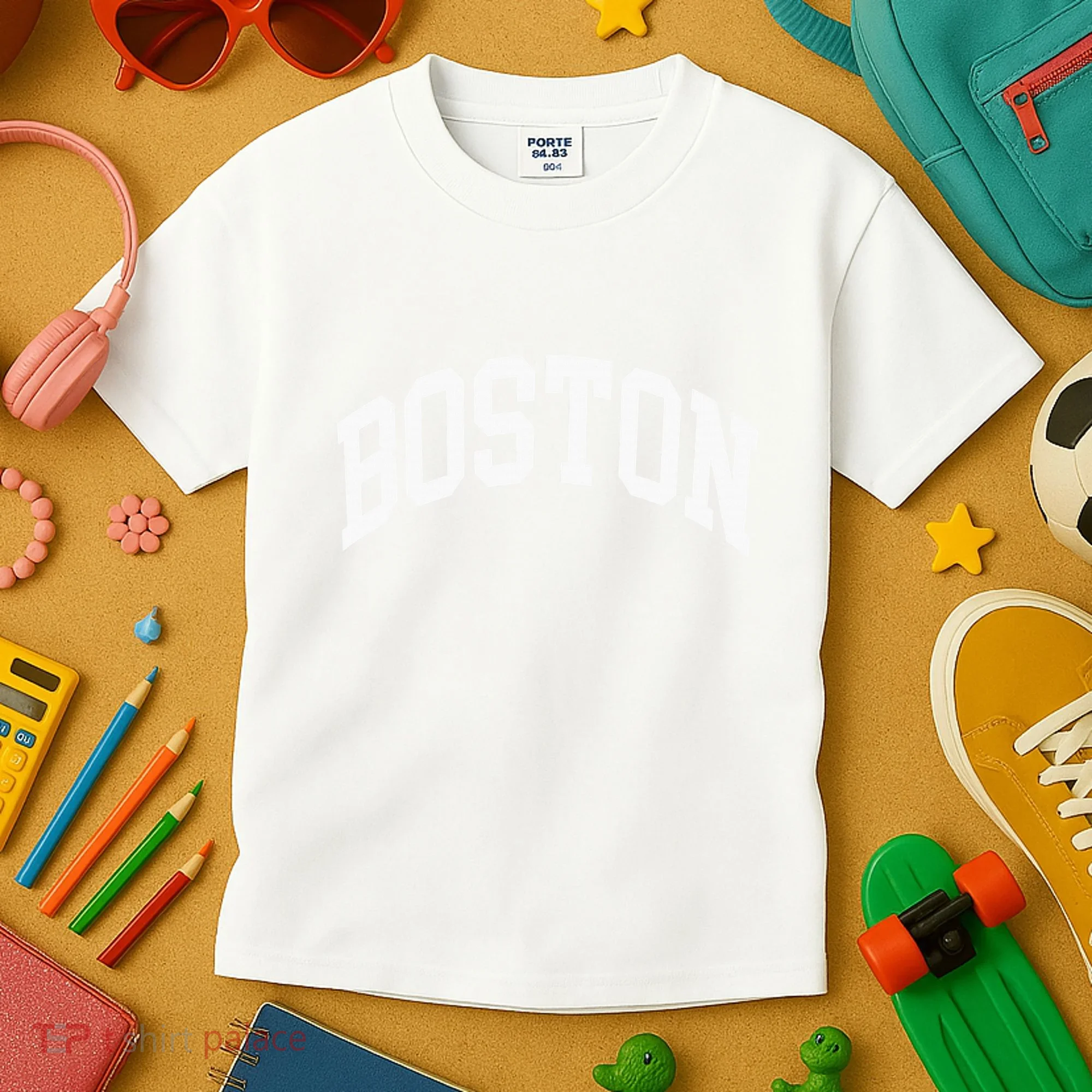 Boston Massachusetts Kids T-Shirt