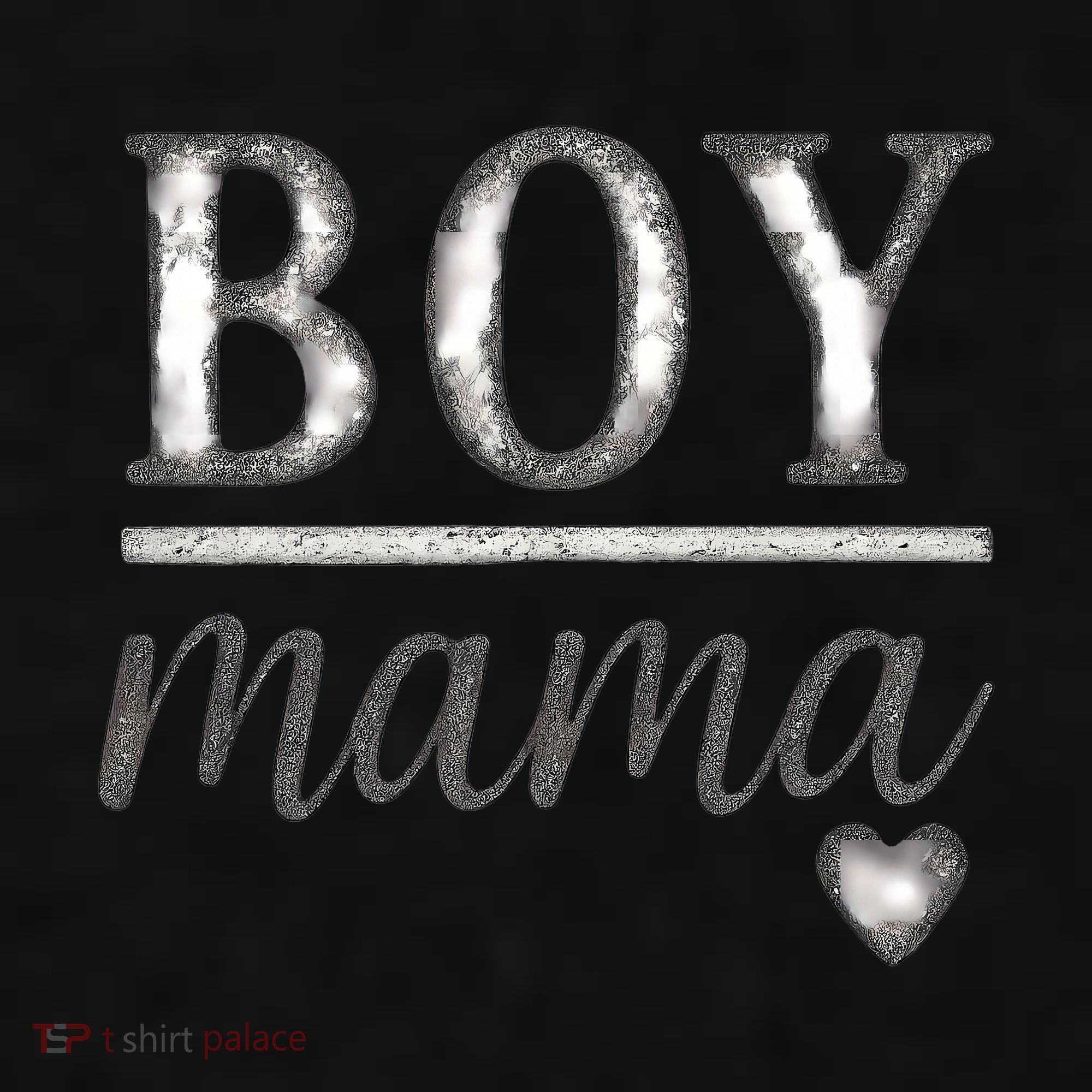 Boy Mama Ladies PosiCharge Tri-Blend Wicking Tank