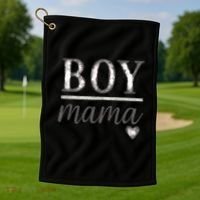 Boy Mama Golf Towel thumb 1
