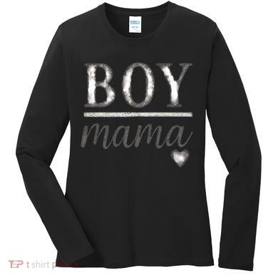 Boy Mama Women's Long Sleeve Shirt