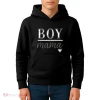 Boy Mama Kids Hoodie thumb 4