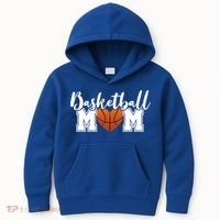 Basketball Mom Cool Gift Kids Hoodie thumb 0